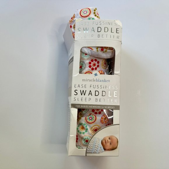 Miracle Blanket Swaddle sz newborn to 14 weeks - Picture 5 of 6